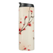 東洋のスタイルの絵画、春2のプラム花 タンブラー (回転右)