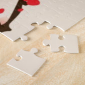 東洋のスタイルの絵画、春3のプラム花 ジグソーパズル (側面)