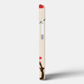 東洋のスタイルの絵画、春3のプラム花 Case-Mate iPhoneケース (裏面 / 左)