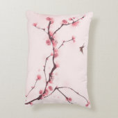 東洋のスタイルの絵画、桜 アクセントクッション (裏面(縦))