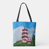 東洋のトートバックの香港の真珠 トートバッグ (裏面)