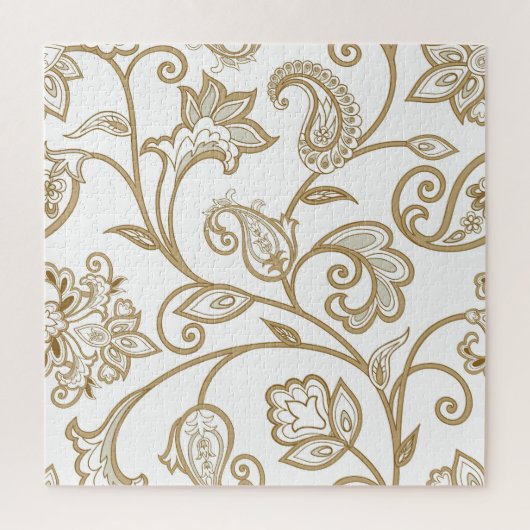 東洋のフローラ:繁栄したタイルの民族。 ジグソーパズル (縦)