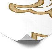 東洋のフローラ：繁栄したタイルの民族。 ポスター (角)