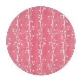 東洋のプラム花パターン カッティングボード (正面)