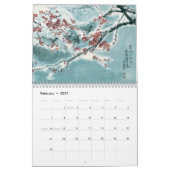 東洋のマスターの芸術はカレンダーを植えます カレンダー (2月 2027)