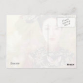 東洋のレデ中国のィー・鮮やかポートレート ポストカード (裏面)