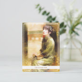 東洋のレデ中国のィー・鮮やかポートレート ポストカード (スタンド正面)