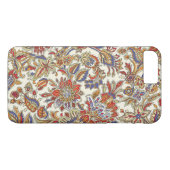 東洋のヴィンテージのレトロのカラフルなPasleyの花柄 Case-Mate iPhoneケース (裏面(横))