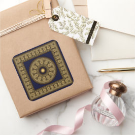 東洋の光沢のある装飾の正方形のシール スクエアシール