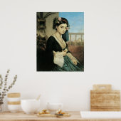 東洋の女性、1840年チャールズ・グレイレ ポスター (キッチン)