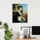 東洋の女性、1840年チャールズ・グレイレ ポスター (ホームオフィス)