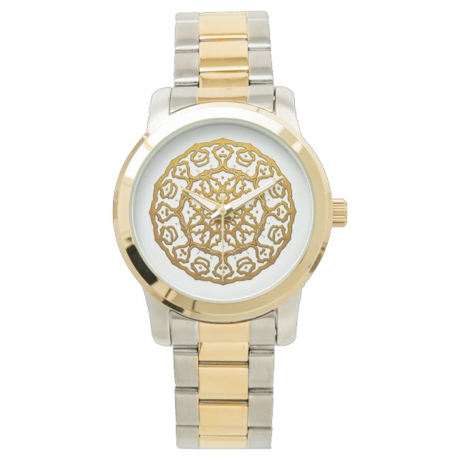 東洋の帝国式の紋章の時計 腕時計 (正面)