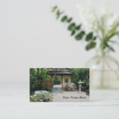 東洋の庭ゲート 名刺 (スタンド正面)