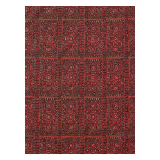 東洋の敷物のパターン テーブルクロス (正面)