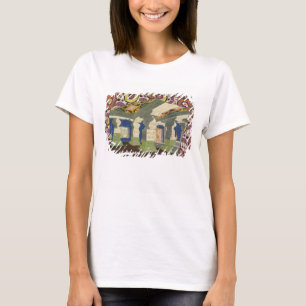 東洋の景色のデザイン(色のlitho) 2 tシャツ