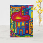 東洋の村カード カード (黄色い花)