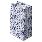 東洋の桜の枝パターン スモールペーパーバッグ (裏面アングル)