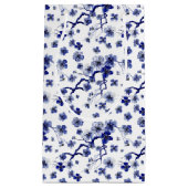 東洋の桜の枝パターン スモールペーパーバッグ (正面)