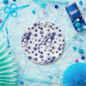 東洋の桜の枝パターン ペーパープレート (パーティー)