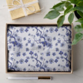 東洋の桜の枝パターン 薄葉紙 (ギフト)