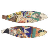 東洋の浮世絵ポートレート バスケットボール (パネル)