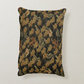 東洋の海のドラゴンパターン アクセントクッション (裏面(縦))