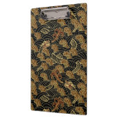 東洋の海のドラゴンパターン クリップボード (左)