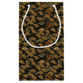 東洋の海のドラゴンパターン スモールペーパーバッグ (裏面)