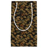 東洋の海のドラゴンパターン スモールペーパーバッグ (正面)