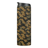 東洋の海のドラゴンパターン タンブラー (回転右)