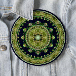 東洋の神聖なラウンドオーナメント 缶バッジ