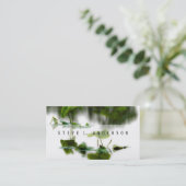 ©東洋の禅自然写真の池リリパッド 名刺 (スタンド正面)