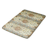 東洋の絨毯が明るい色に見える バスマット (アングル)