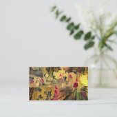 東洋の絵画。 日本様式 名刺 (スタンド正面)