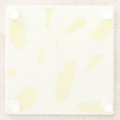 東洋の花 ガラスコースター (裏面)