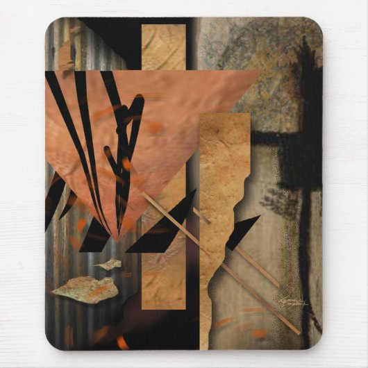 東洋の表現のマウスパッド マウスパッド (正面)