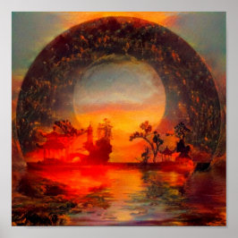 東洋の風景 ポスター