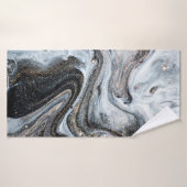 東洋の高級スタイル。金の渦 バスタオル (バスタオル)