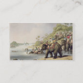 "東洋のFieからの川を渡るトラを、追跡します 名刺 (裏面)