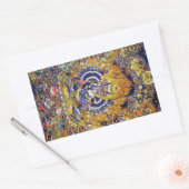 東洋カッコいいのタンカ山高の死の神タトゥー 長方形シール (封筒)