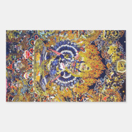 東洋カッコいいのタンカ山高の死の神タトゥー 長方形シール