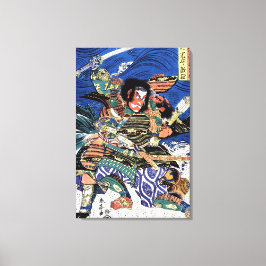 東洋カッコいいの伝説の武士 キャンバスプリント