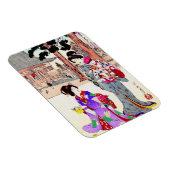 東洋カッコいいクラシック芸者のレディーアート マグネット (右側)