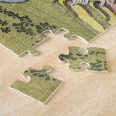 東洋カッコいいクラシック芸者舞妓 ジグソーパズル (側面)