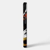 東洋カッコいい金ゴールドラッキーコイ魚タトゥー Case-Mate iPhoneケース (裏面 / 左)