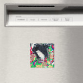 東洋クールの歌舞伎俳優日本美術 マグネット (インサイチュ (食洗機))