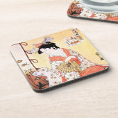 東洋クールクラシック芸者レディ・アートcoo コースター (左側)