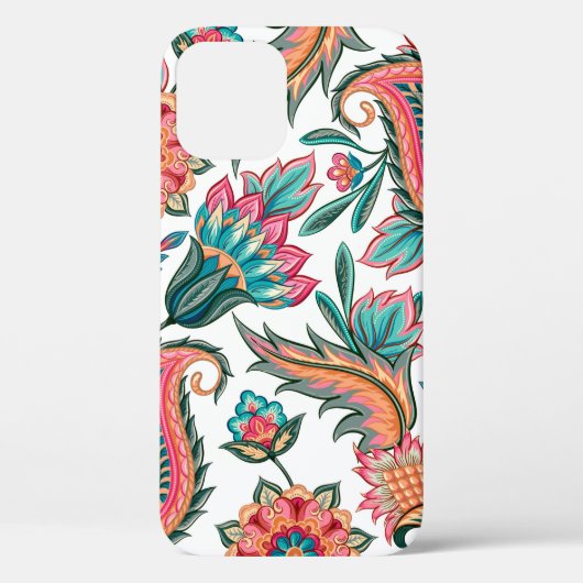 東洋シ伝統的ームレスペイズリーパターン。ヴィン Case-Mate iPhoneケース (裏面)