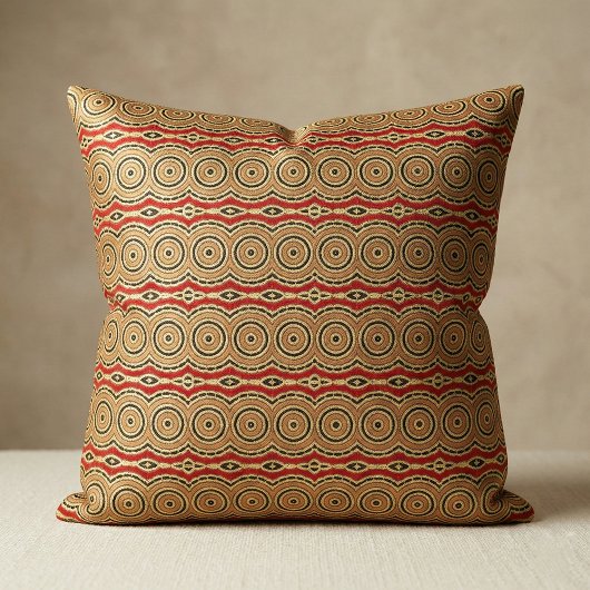 東洋スタイリッシュモザイク幾何学模様 ファブリック