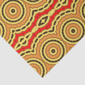 東洋スタイリッシュモザイク幾何学模様 薄葉紙 (詳細)